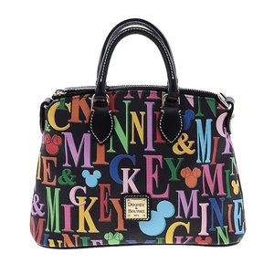 Dooney & Bourke Disney Parks Mickey Rainbow Letters Mini Satchel